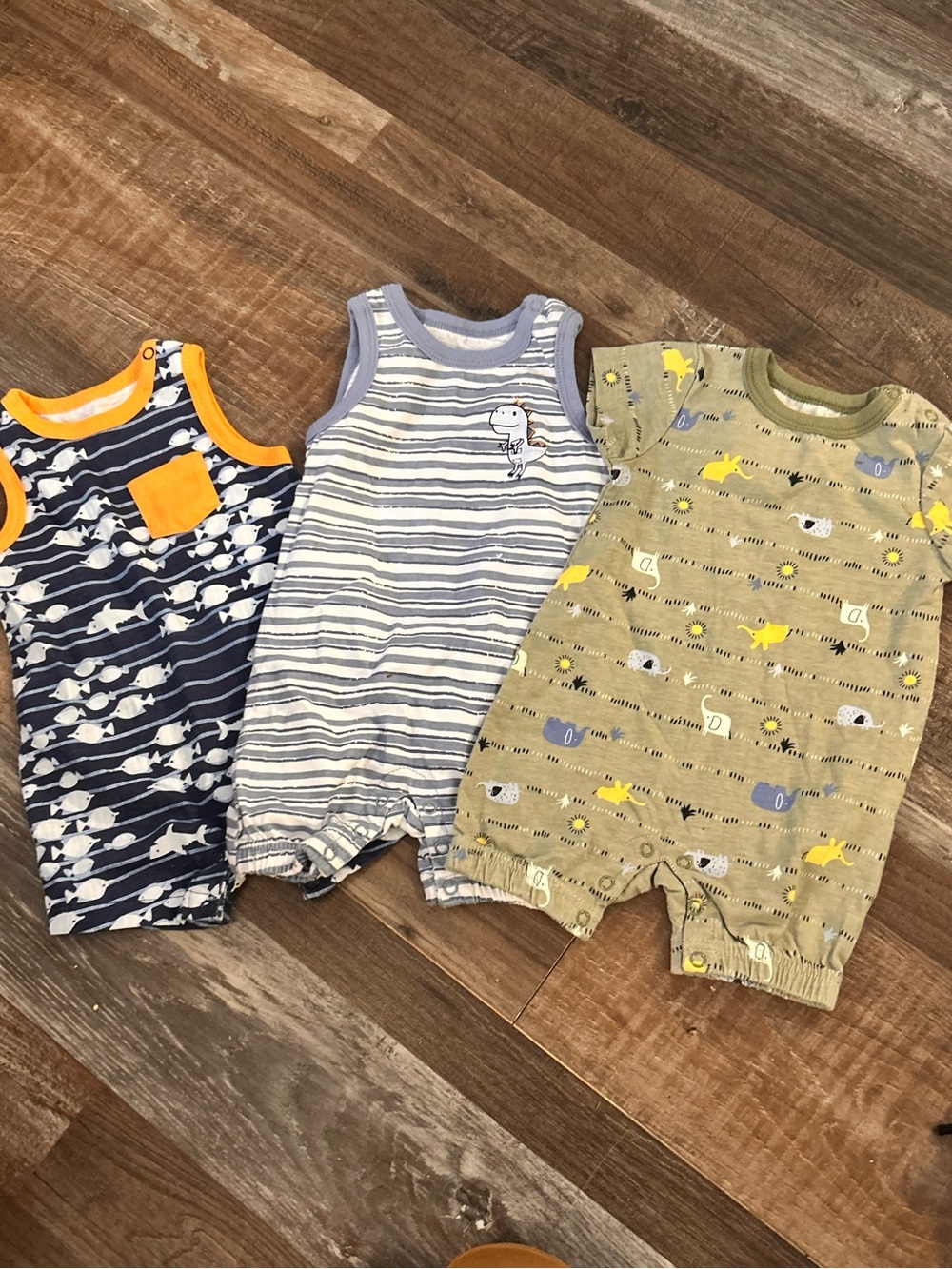 50%offw❤️Emporio Baby Boy Set of 3 Rompers 6/9 164